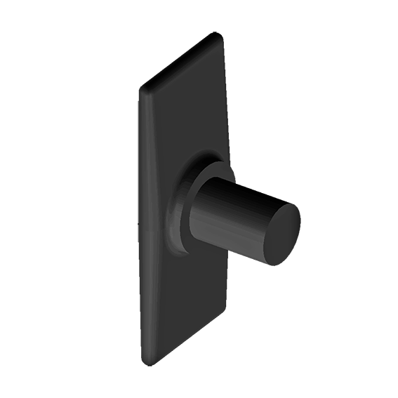 Motorscrubber Shock Yoke Pivot Plate