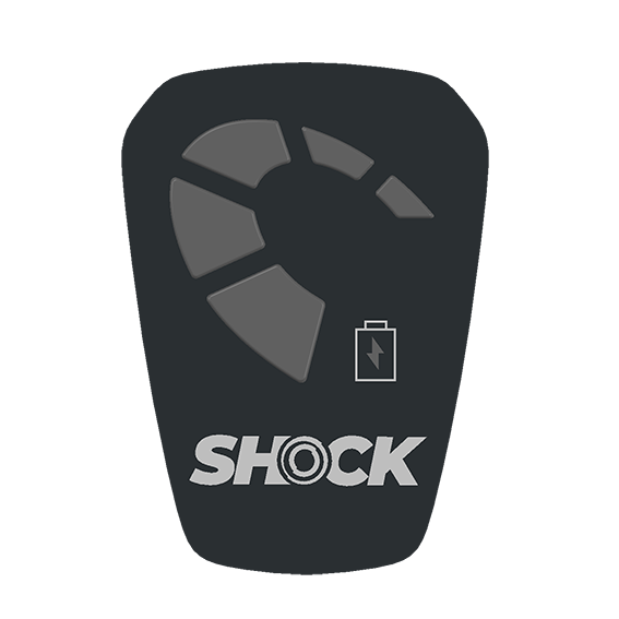 Motorscrubber Shock Battery Level Indicator