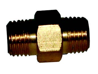 Adaptor Brass Male 1/4" X Male1/4"