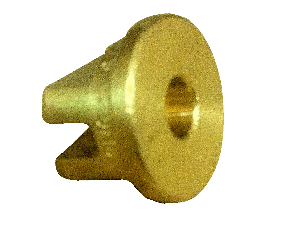 Brass 11001 T-Jet Spray Nozzle Tip for Carpet Extraction Equipment