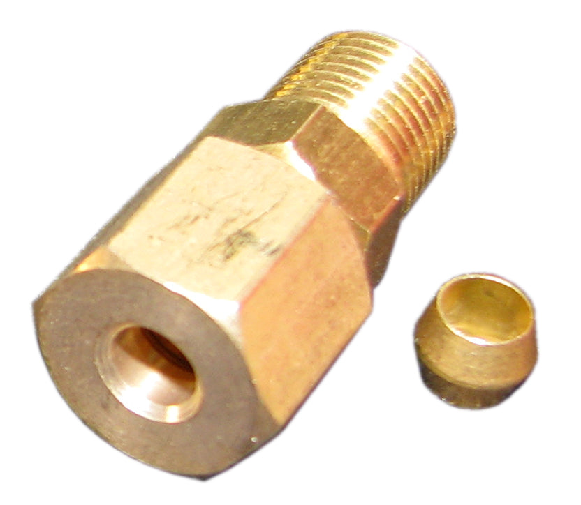 1/8" NPT X 3/16" T FITTING