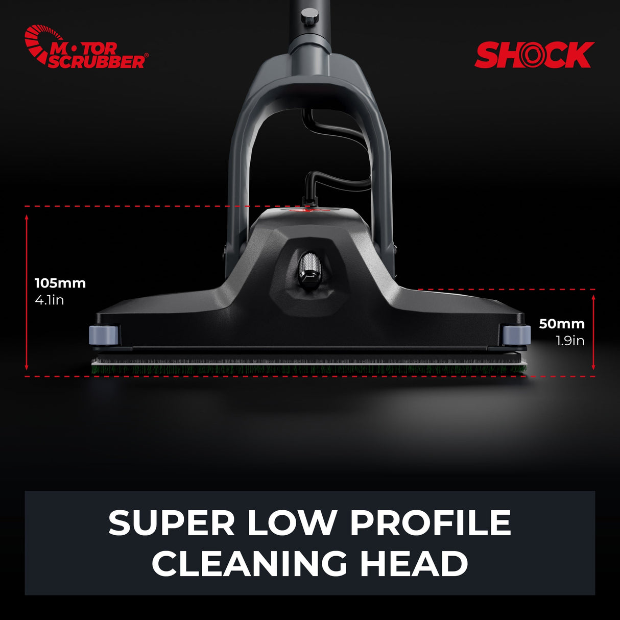 MotorScrubber SHOCK Starter Kit - Compact Oscillating Floor Scrubber