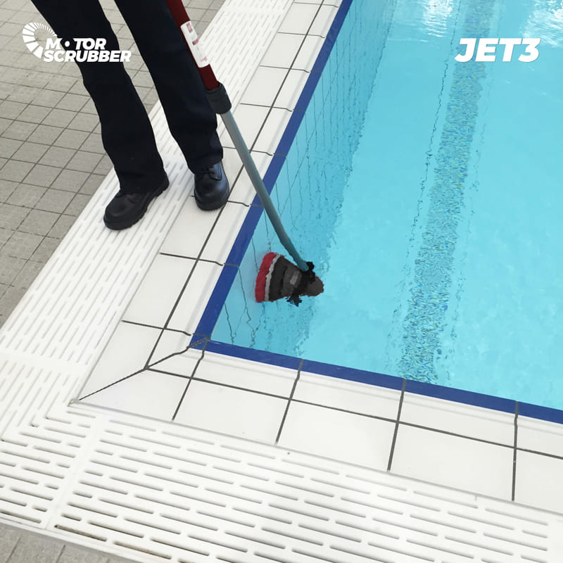 MotorScrubber JET3 Starter Kit with Spray Jet - Floor Scrubber