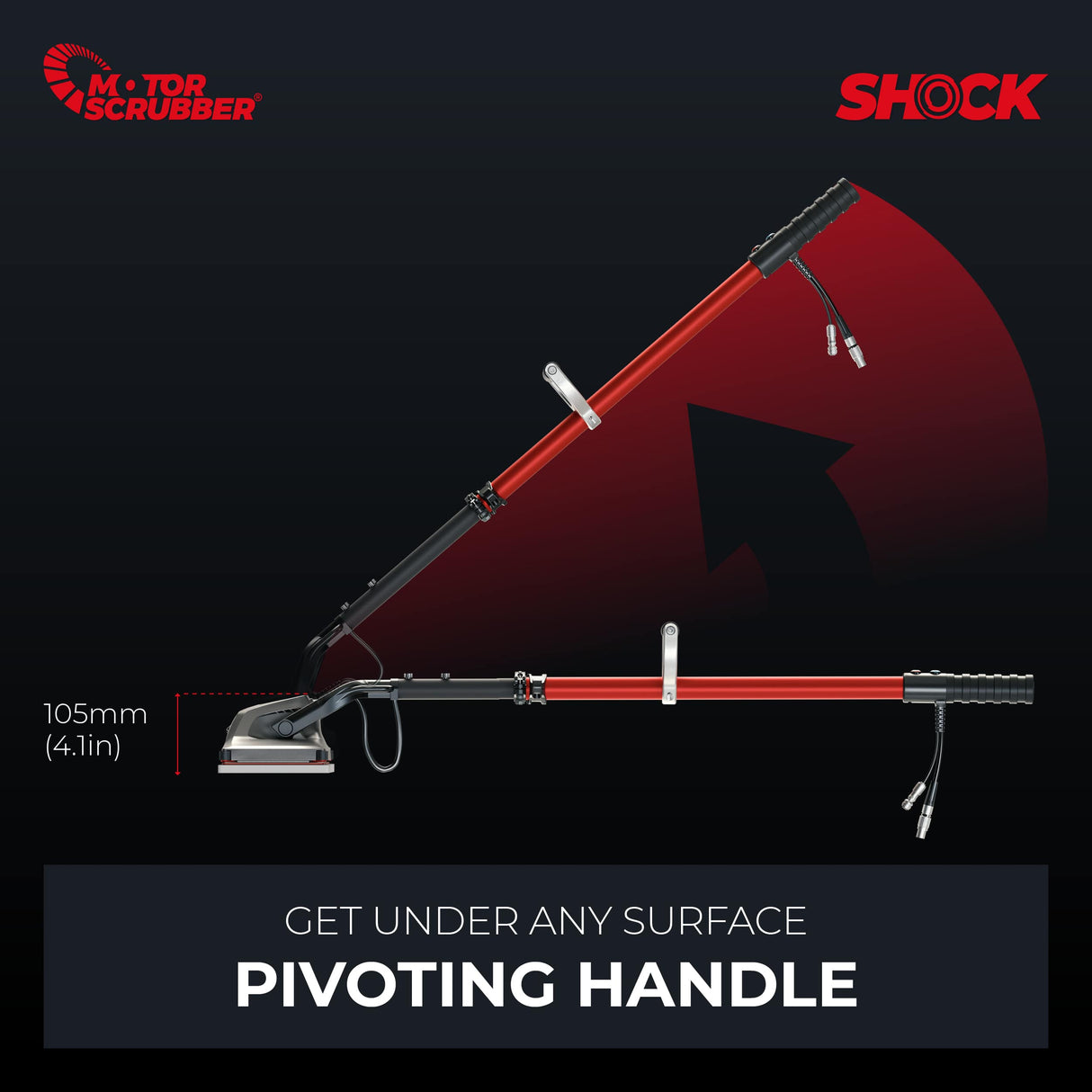 MotorScrubber SHOCK Starter Kit - Compact Oscillating Floor Scrubber