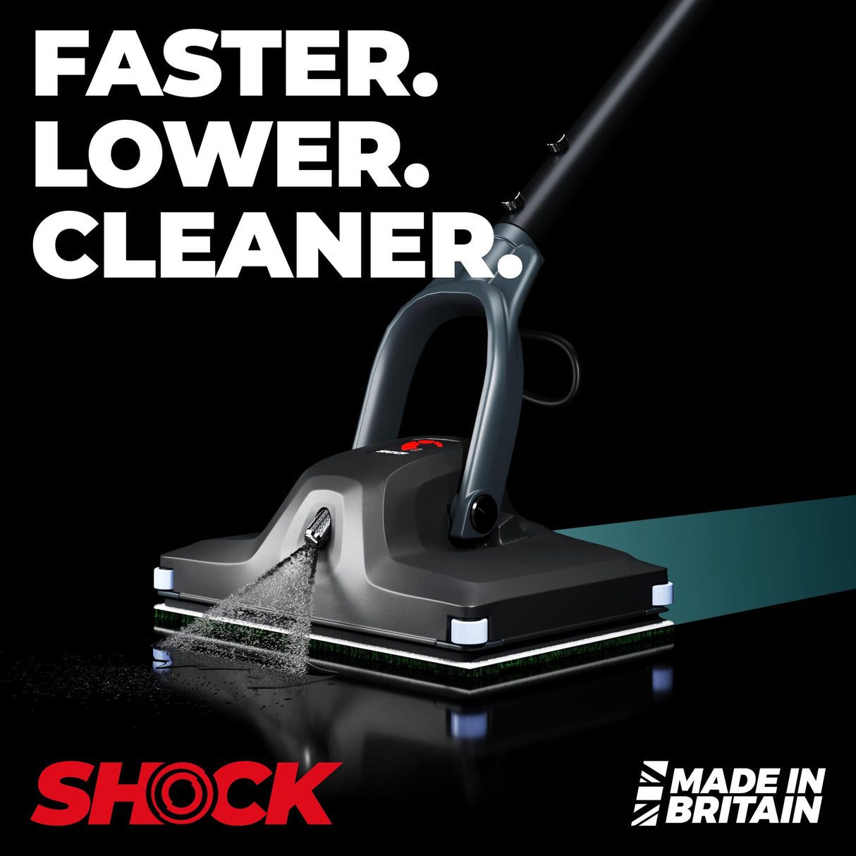 MotorScrubber SHOCK Starter Kit - Compact Oscillating Floor Scrubber
