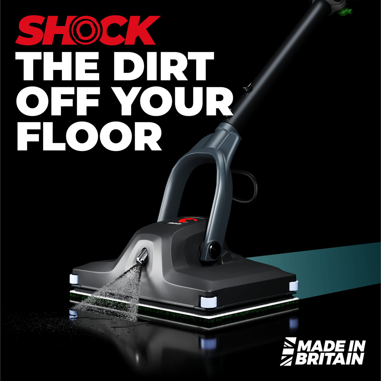 MotorScrubber SHOCK Starter Kit - Compact Oscillating Floor Scrubber