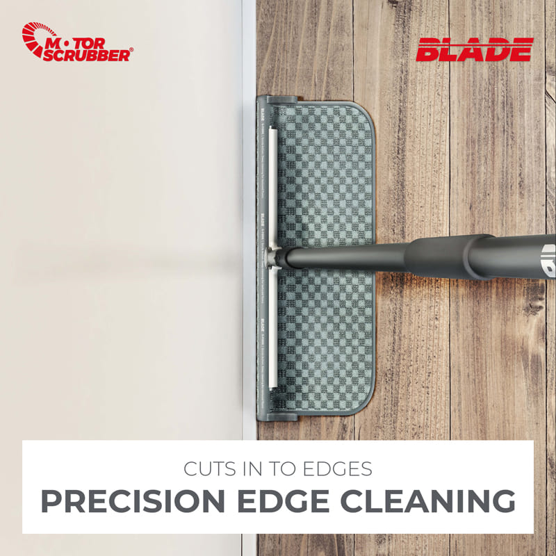 MotorScrubber Blade Spray Mop with Frame & Injection Handle