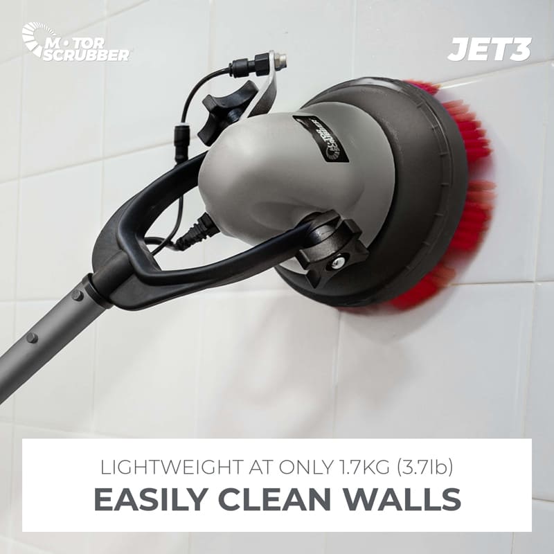 MotorScrubber JET3 floor scrubber with spray jet for deep cleaning floors and tiles