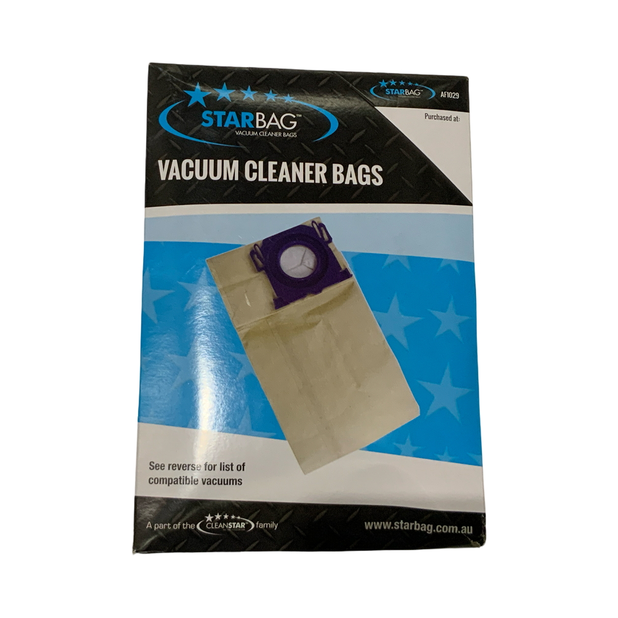 VAC BAG - WINDSOR XP SERIES, SENSOR, VERSAMATIC, VERSAMATIC PLUS (10PK PAPER) #AF1029