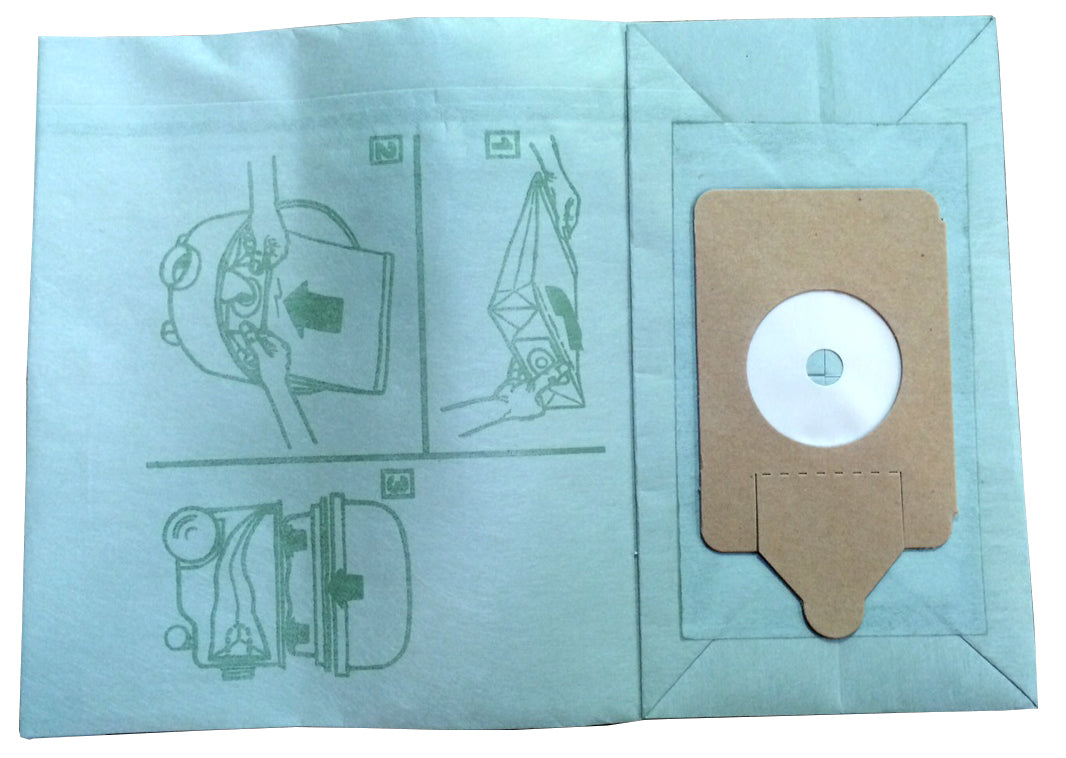 VAC BAG - NUMATIC CHARLES, HENRY, GEORGE, JAMES, HETTY, JUNIOR (5PK PAPER) #AF390