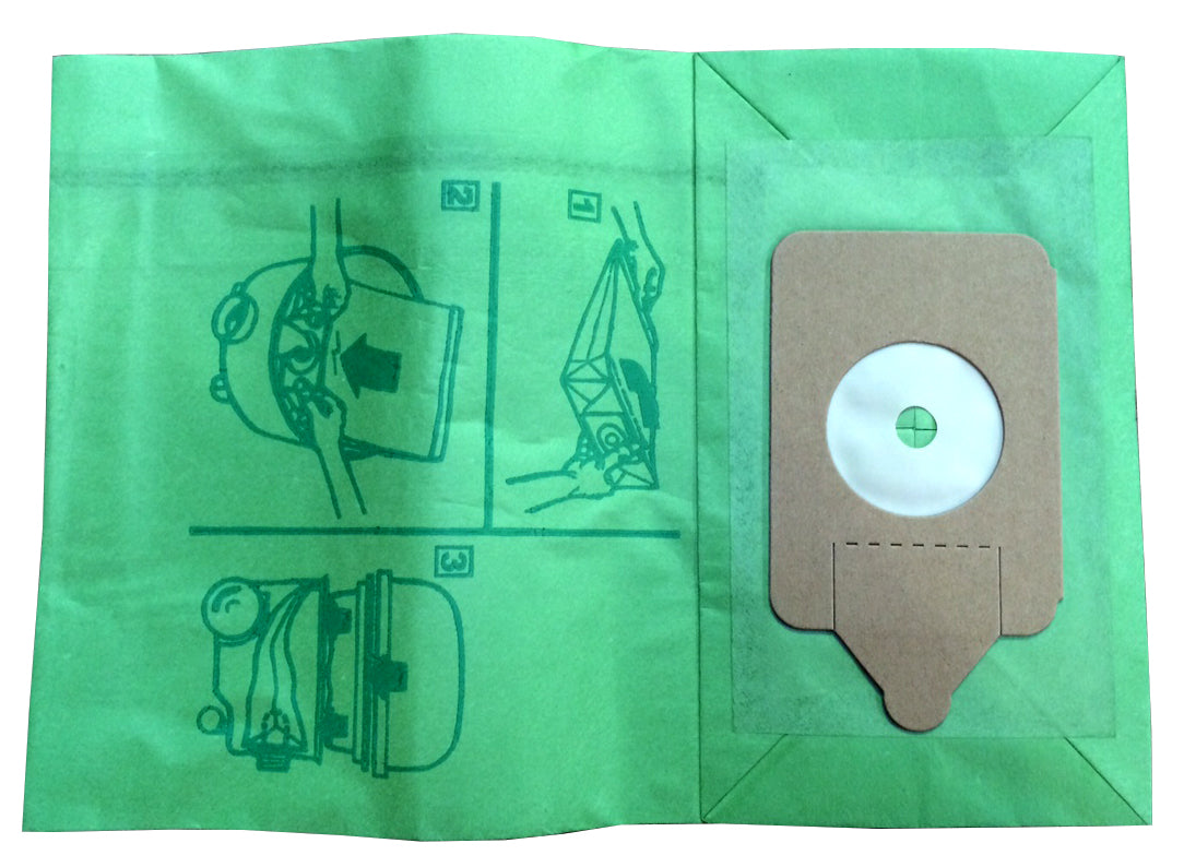 VAC BAG - NUMATIC CHARLES, HENRY, GEORGE, JAMES, HETTY, JUNIOR (10PK PAPER) #AF390G