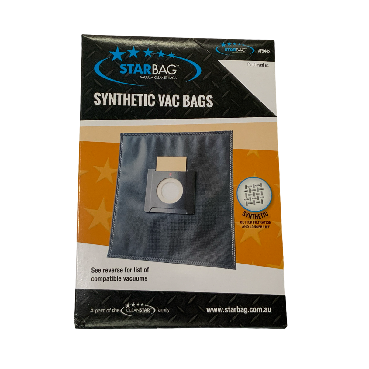 VAC BAG - SAUBER REGAL 9001PH (5PK SYNTHETIC) #AF944S