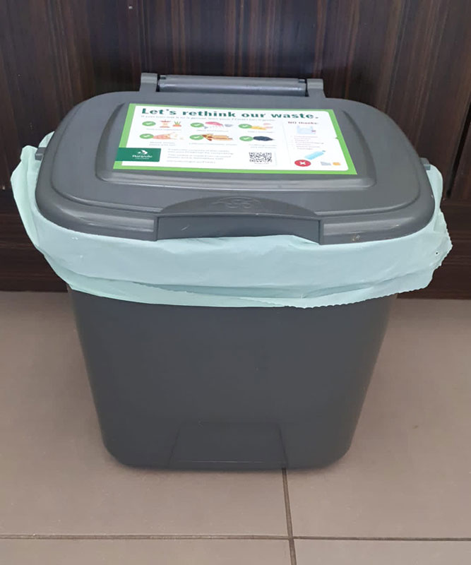 30L Compostable Bin & Rubbish Bags - BONNIE BIO - 45 ROLLS (15 BAGS PER ROLL)