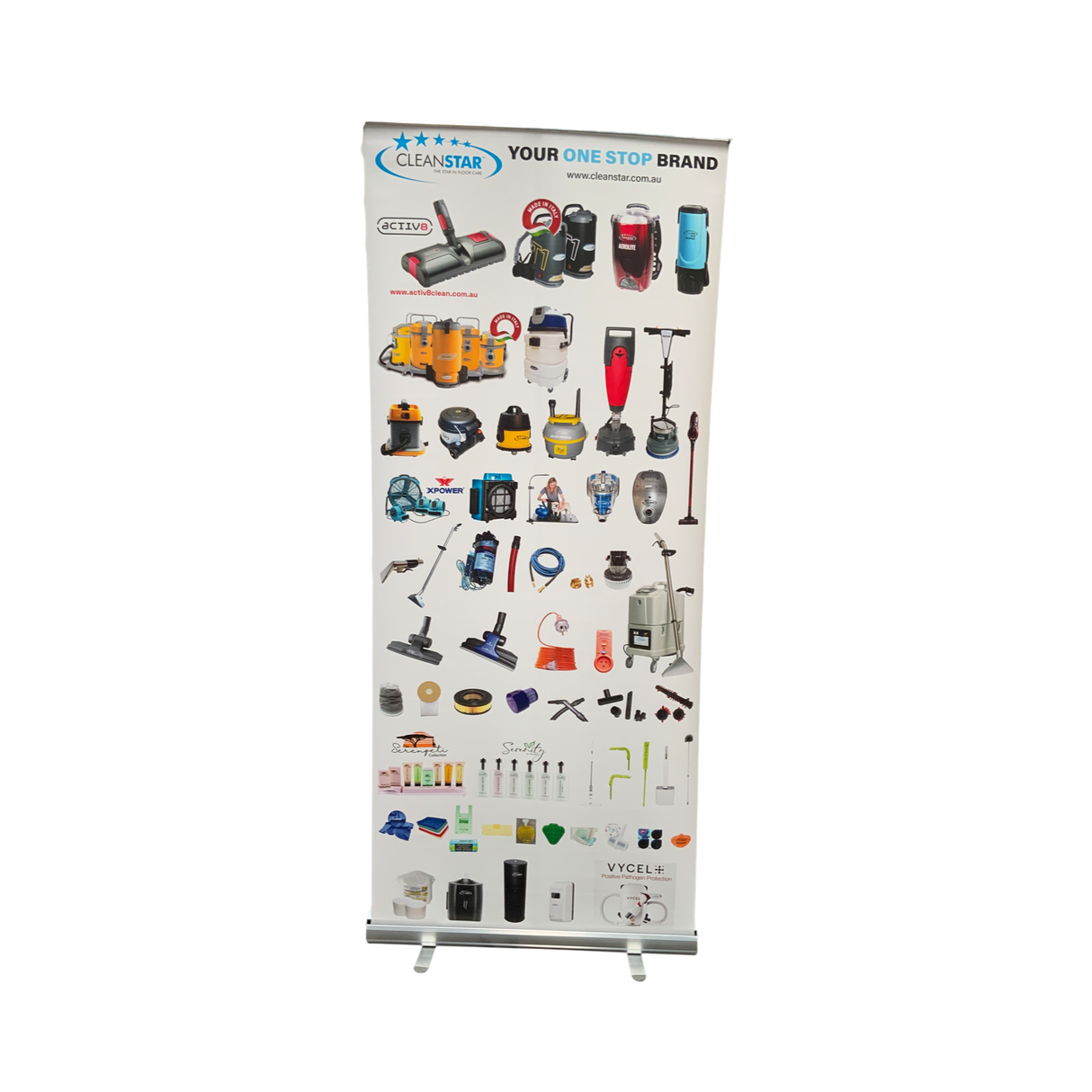 Cleanstar COMPILATION PULLUP BANNER