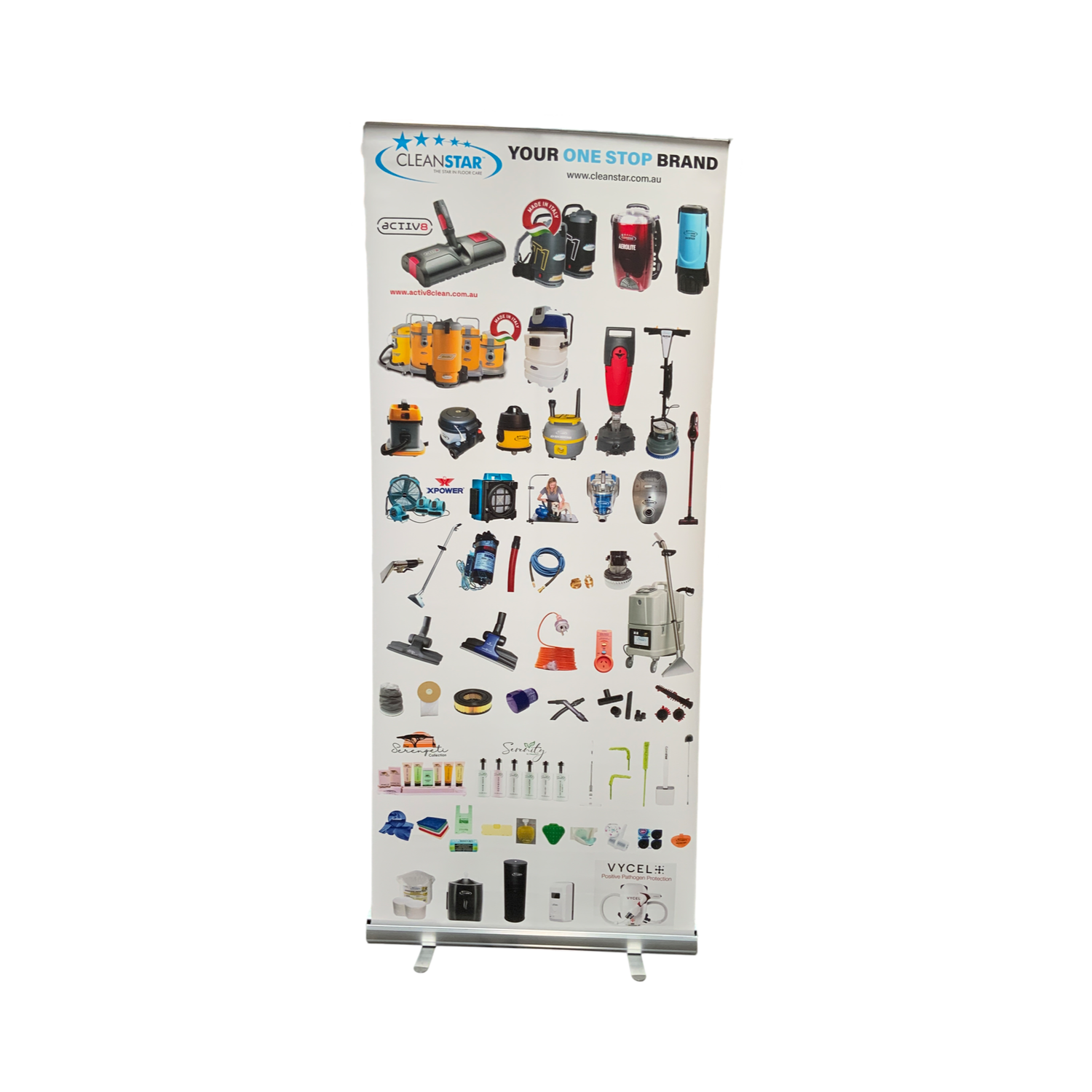 Cleanstar COMPILATION PULLUP BANNER