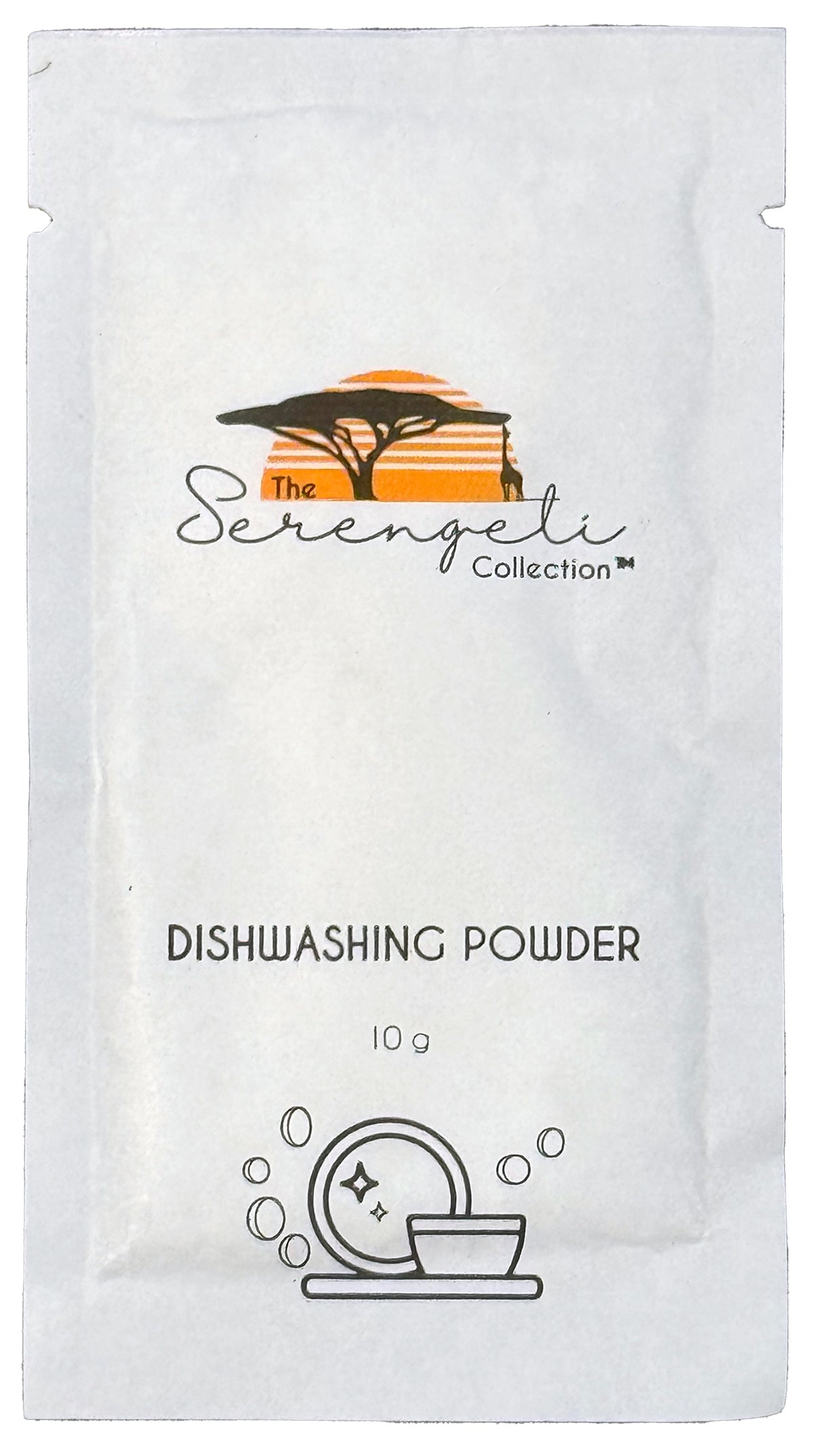 Dishwashing Powder – 10g Sachet - 1000 pack (Serengeti Collection) Hotel Amenities Range