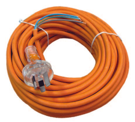 Rubber REPAIR LEAD - 20 metre 10amp - 3 core