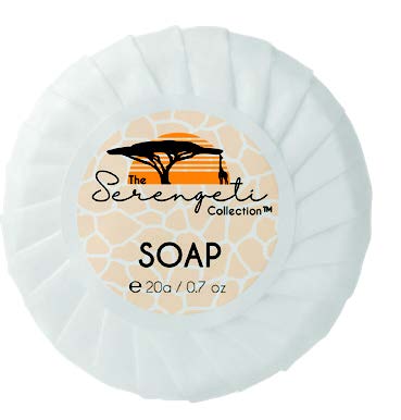 Soap 20 gram wrapped- 500 pack -Hotel Amenities (Serengeti Collection)
