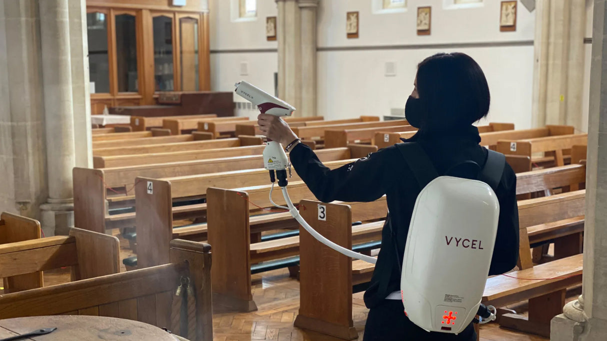 Vycel Electrostatic Sprayer (with Backpack) for Disinfection