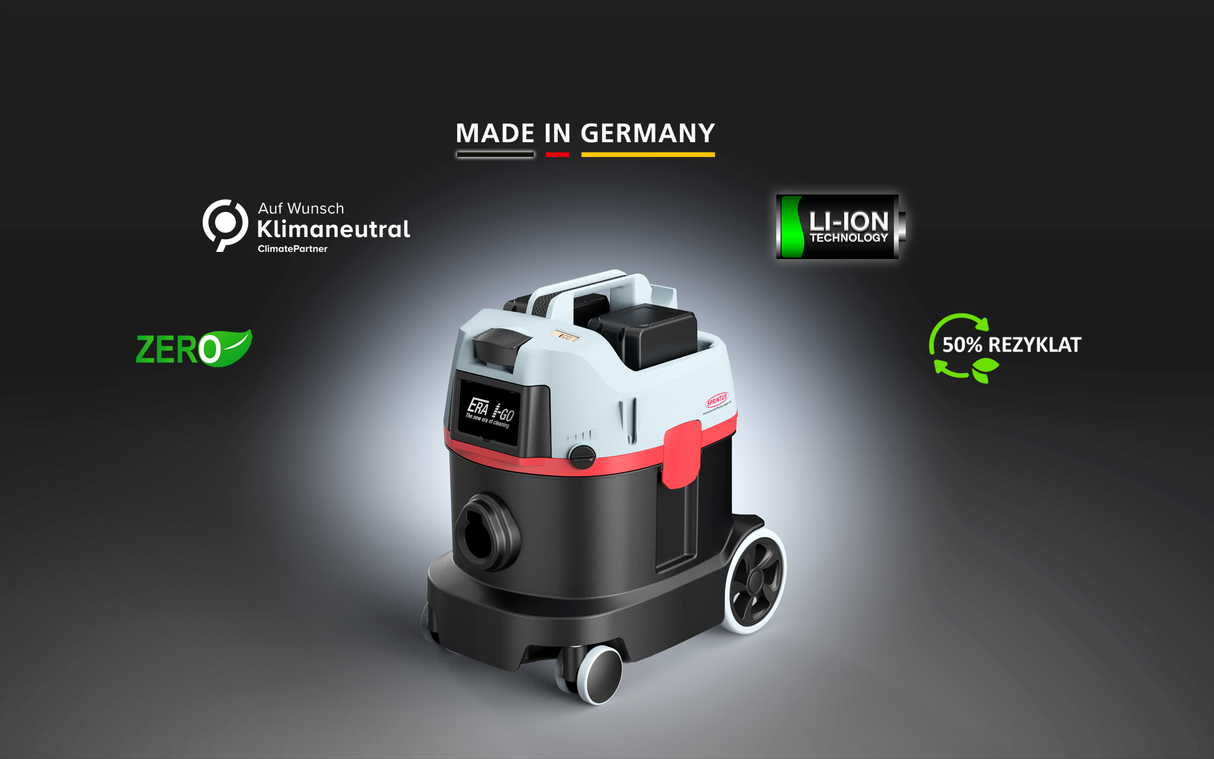 ERA iGO Cordless Canister Vacuum Cleaner