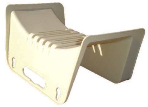 Hose Hanger - Plastic Beige