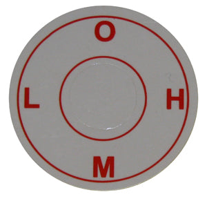 BLOWER- SWITCH SHIFT MARK