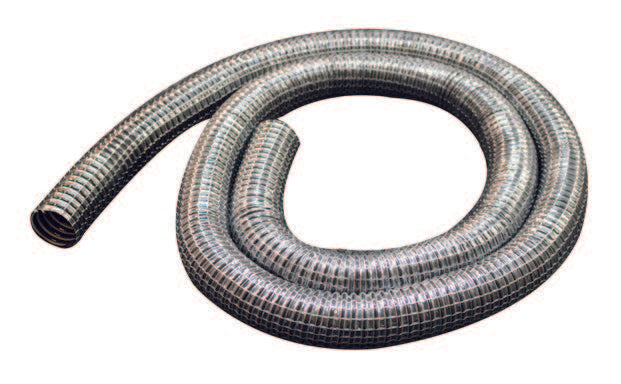 2.5m Wire Reinforced Suction Hose - 38mm