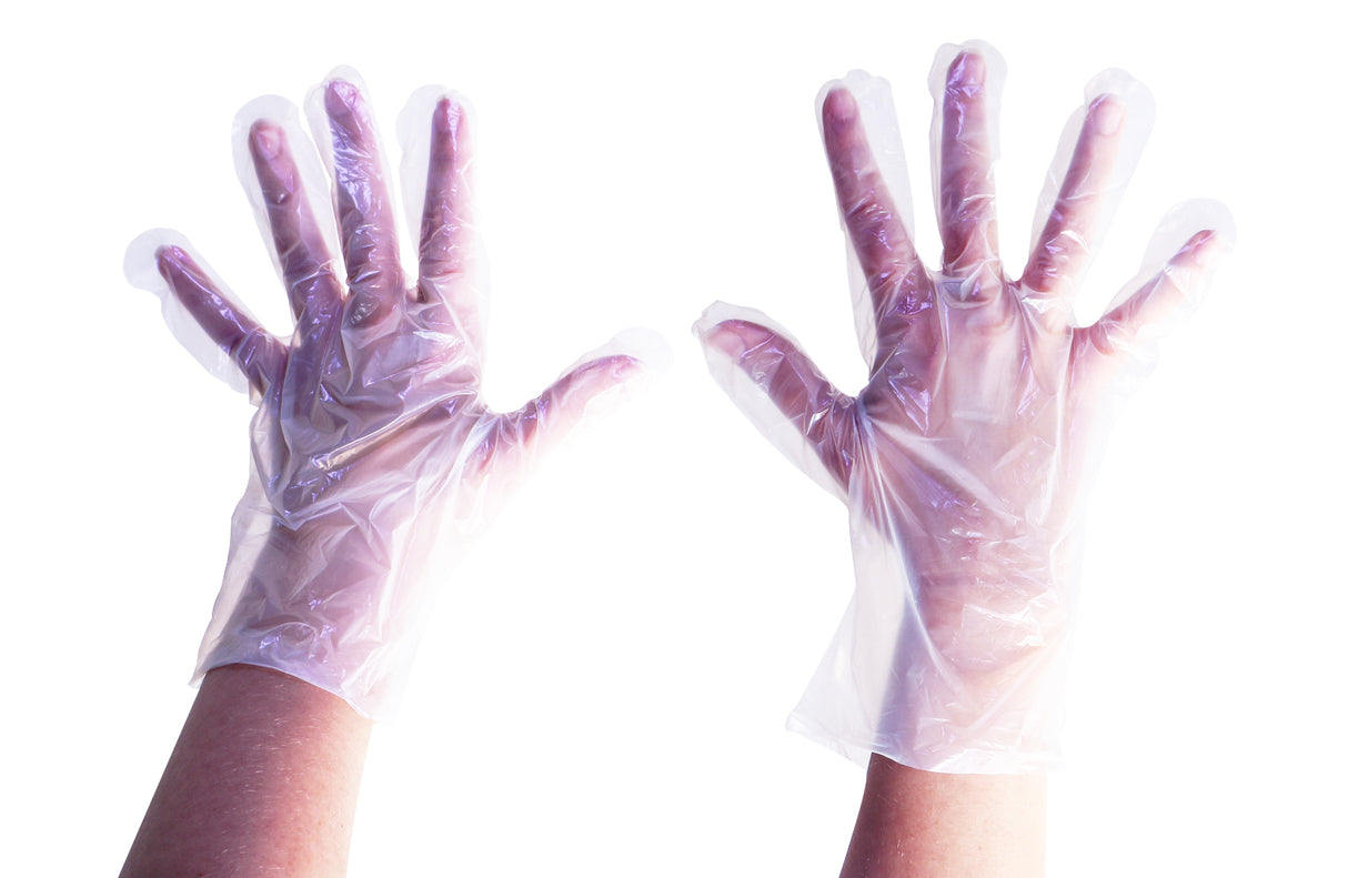 Medium Gloves Compostable - FULL CARTON - BONNIE BIO 24 PACKS - 100 GLOVES PER PACK
