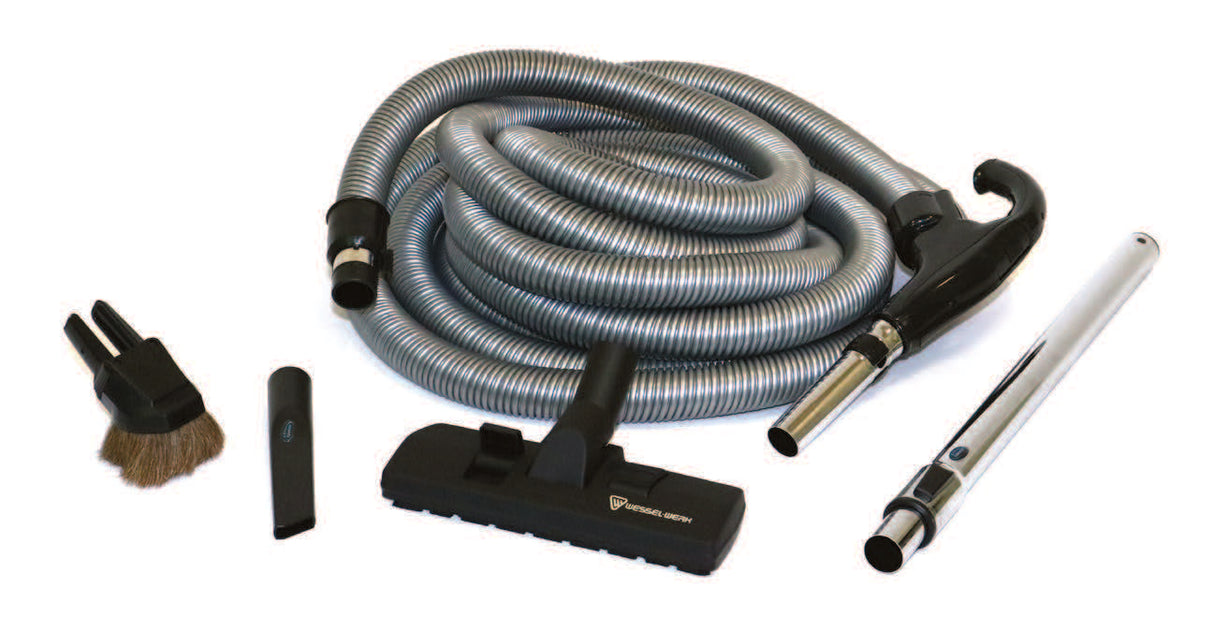 12m Ducted Switch Hose & Accessory Kit (32mm) - Silver