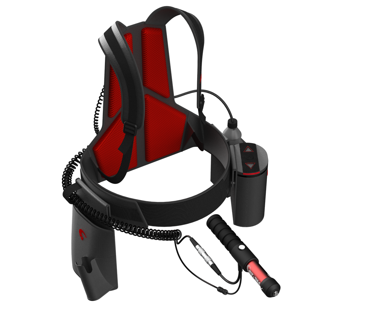 MotorScrubber M3 replacement backpack complete with battery for cordless cleaning performance