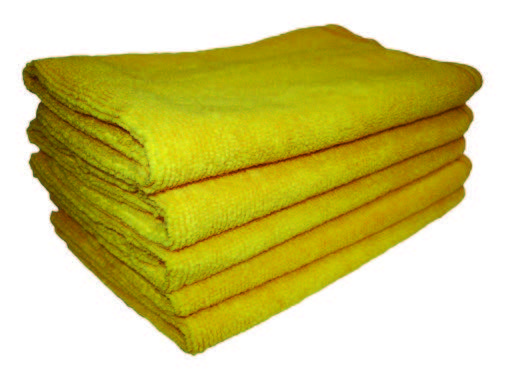 Microfibre Cloth - 5pk - YELLOW (40 x 40cm)