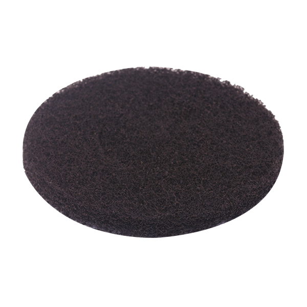 20cm Black Stripping Pad (5pk)