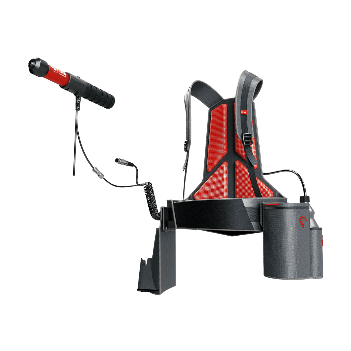 Storm wand with backpack Complete