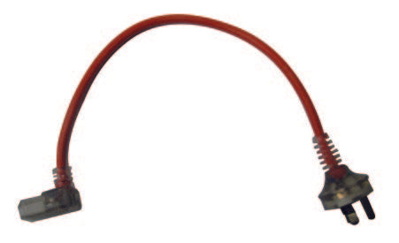 IEC Plug & Lead For Pacvac Superpro 700 Series, Pullman Commander (newer version)