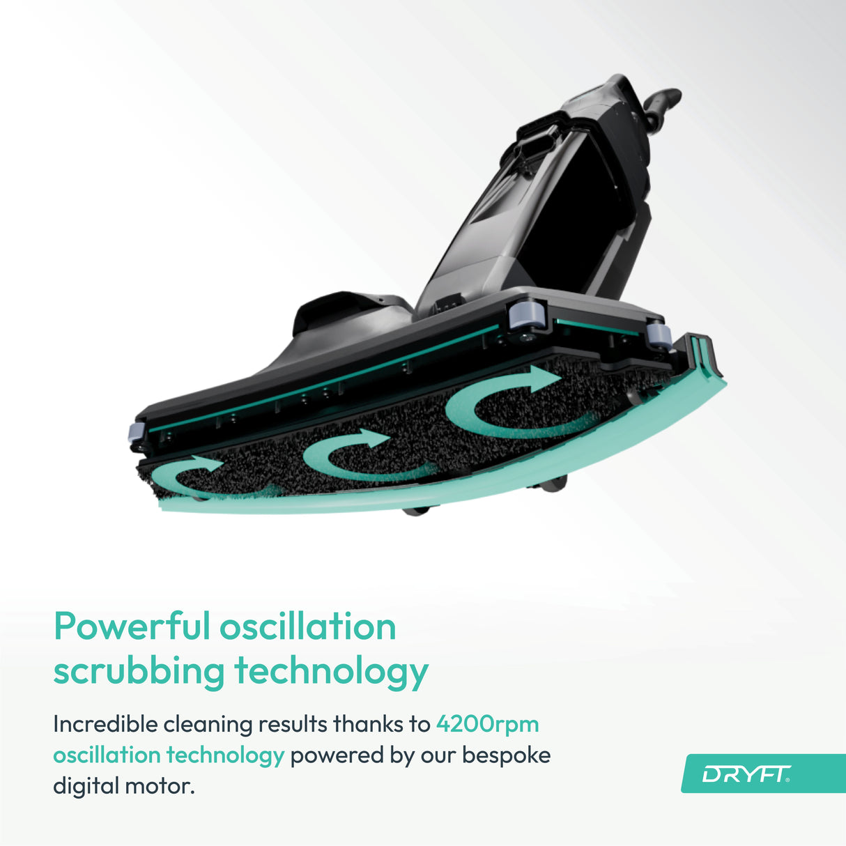 DRYFT S-Motion Scrubber Dryer "WORLD FIRST" INNOVATION. Made in UK