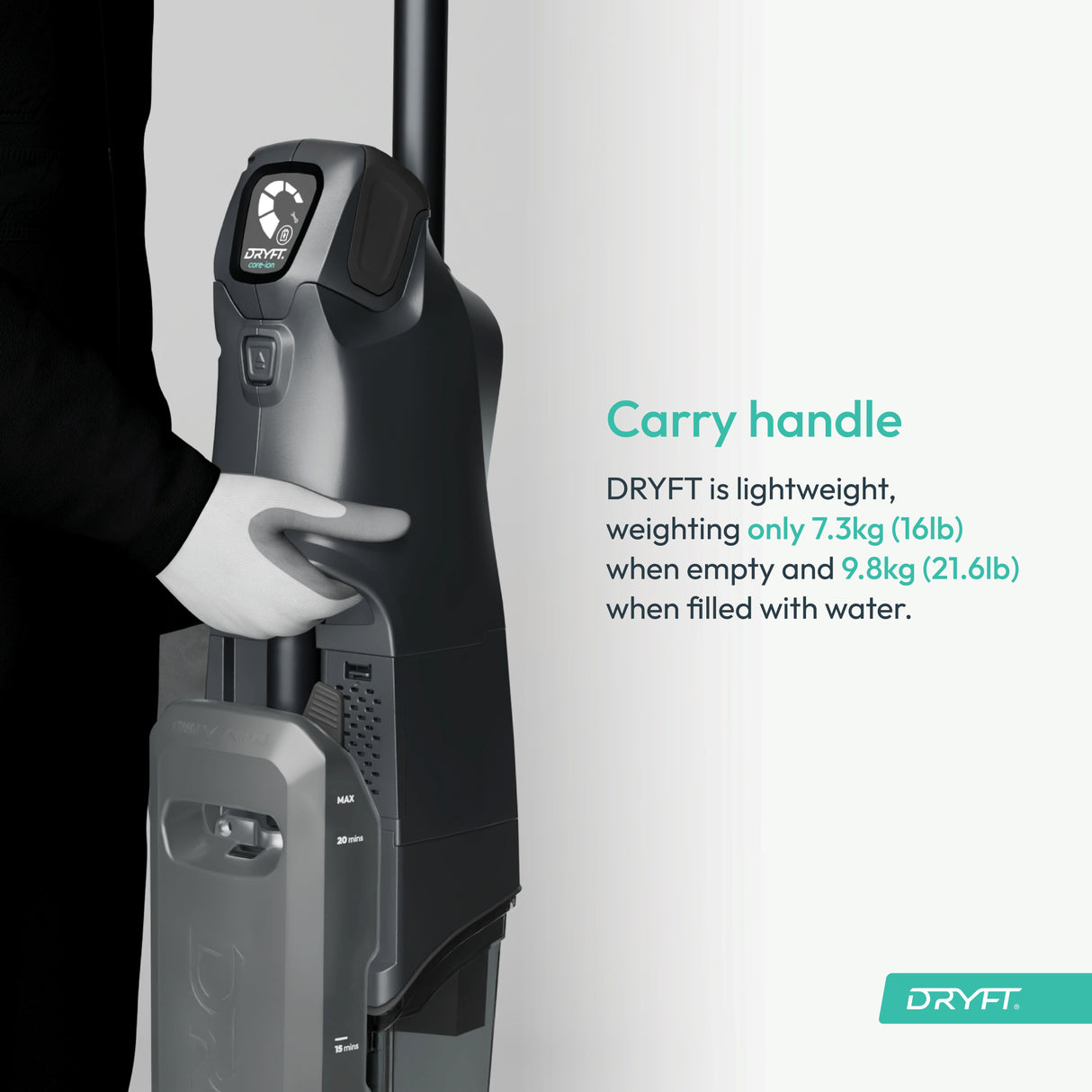 DRYFT S-Motion Scrubber Dryer "WORLD FIRST" INNOVATION. Made in UK