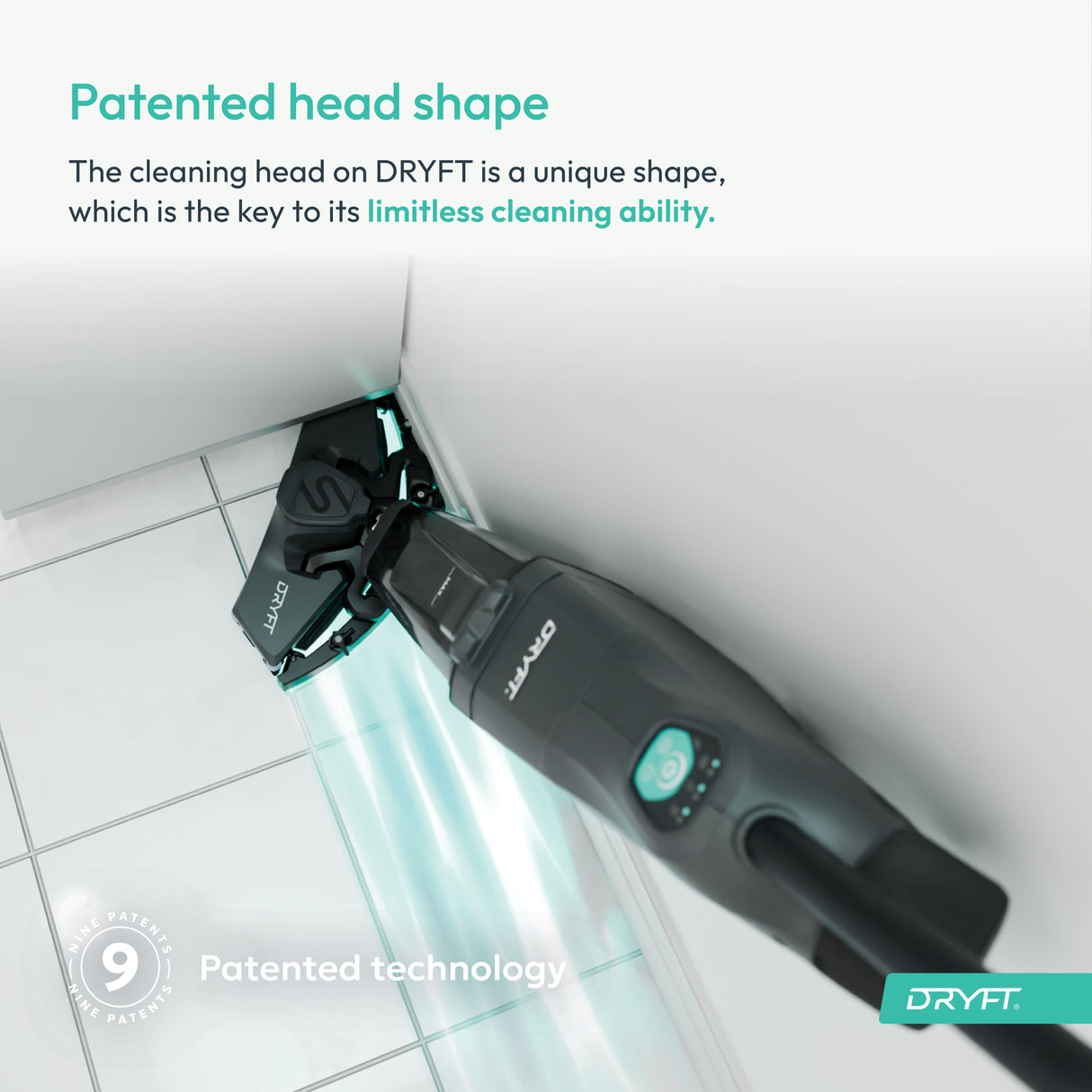 DRYFT S-Motion Scrubber Dryer "WORLD FIRST" INNOVATION. Made in UK
