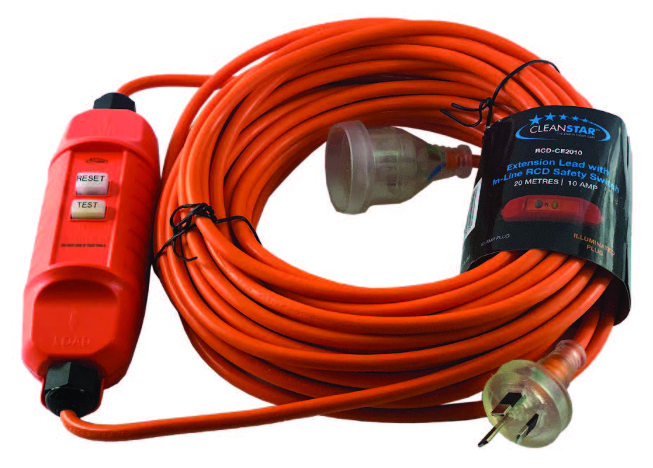 20m Extension Lead with In-Line RCD