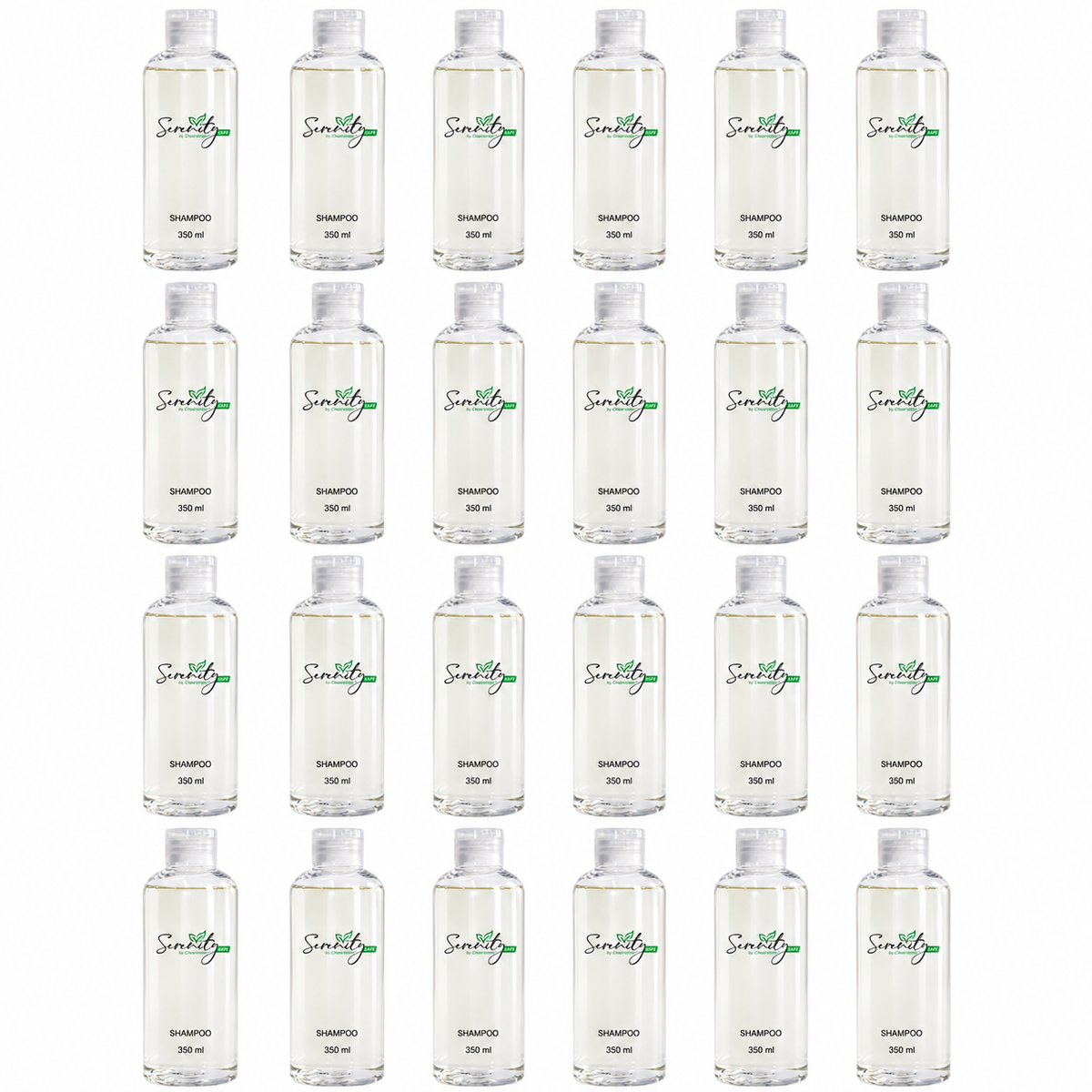 350ML Shampoo - 24 pack - Serenity Safe for Correctional Facilities