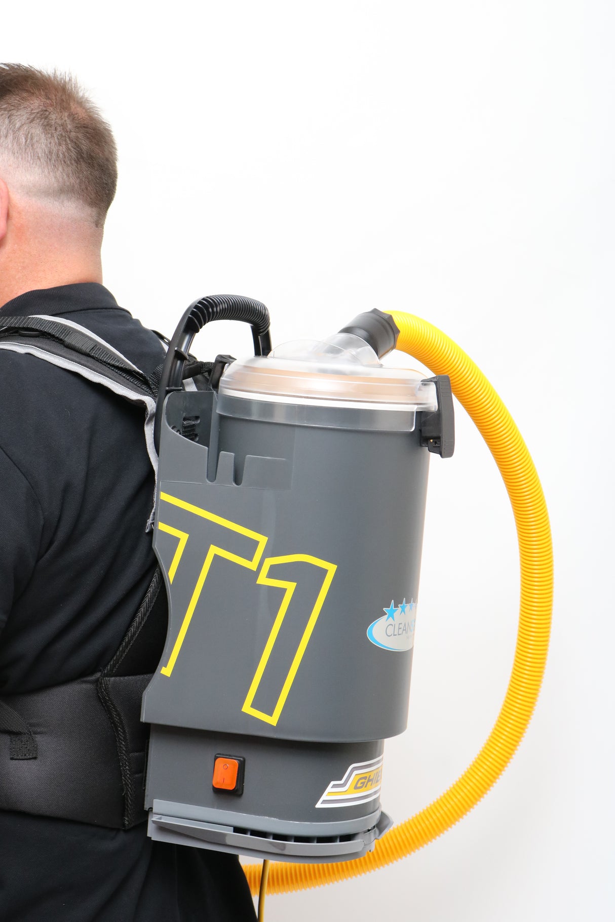 T1v3 Backpack - Charcoal (with Clear Lid) "THE BEST BACKPACK" by Cleanstar Ghibli