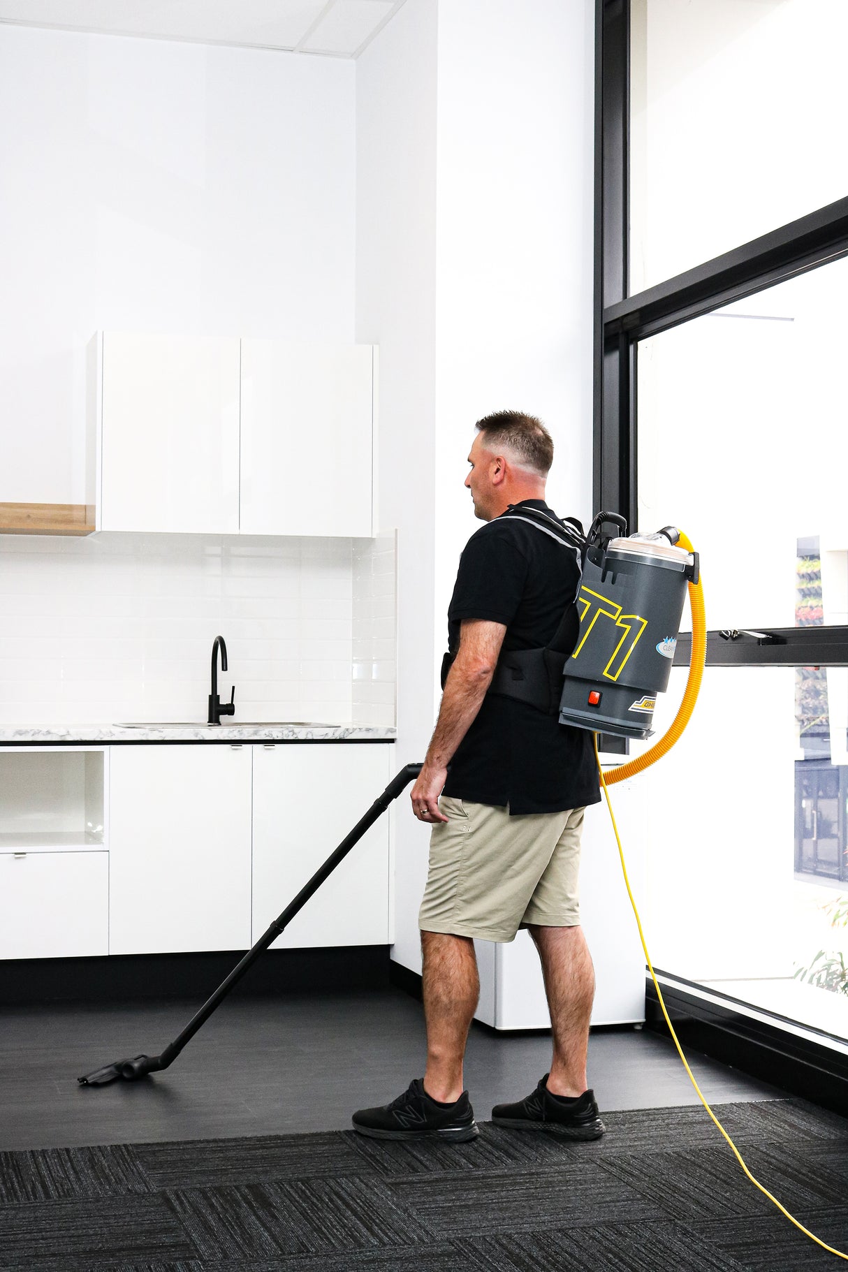 T1v3 Backpack - Charcoal (with Clear Lid) "THE BEST BACKPACK" by Cleanstar Ghibli