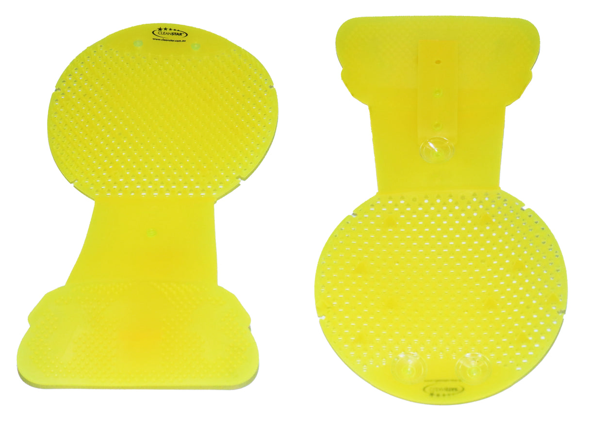 Drip-Catching Urinal Screen - LEMON 10 Pack - (With Clip) WORLD FIRST