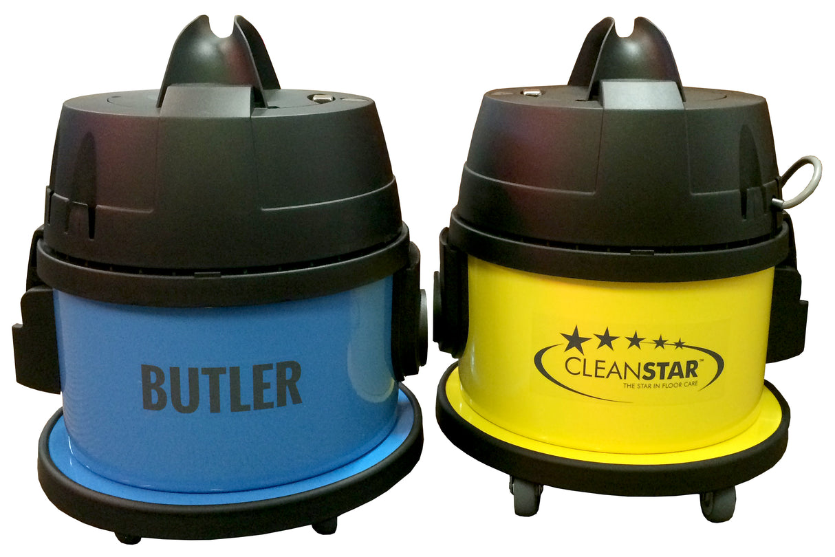 Cleanstar BUTLER 1200 Watt 10 Litre Dry Vacuum Cleaner (Yellow) - MADE IN EUROPE