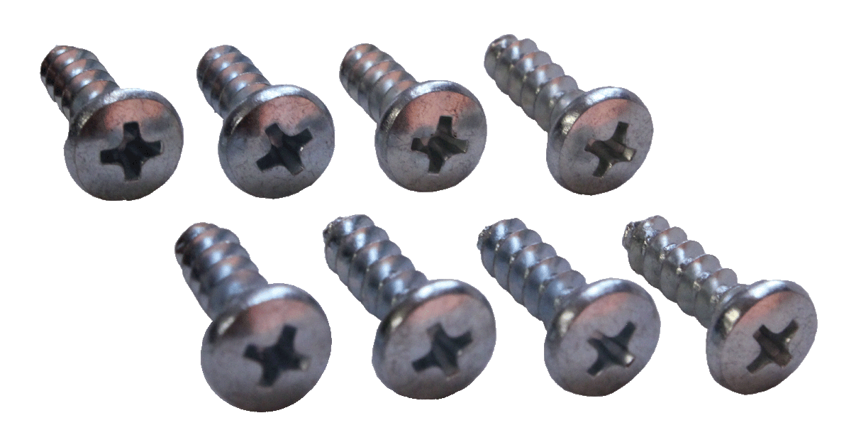 BBH5 Screws (8 pieces) To Suit:VC90LP & VC90LP-3M