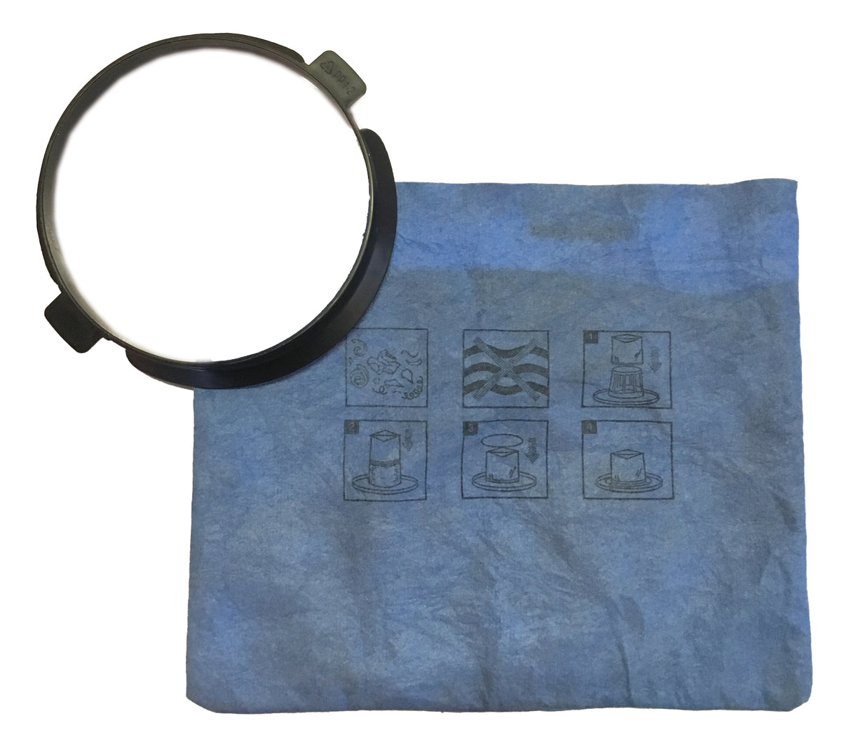 REUSABLE CLOTH FILTER AND CLAMPRING TO SUIT LIL’ RIPPER (VRIP)