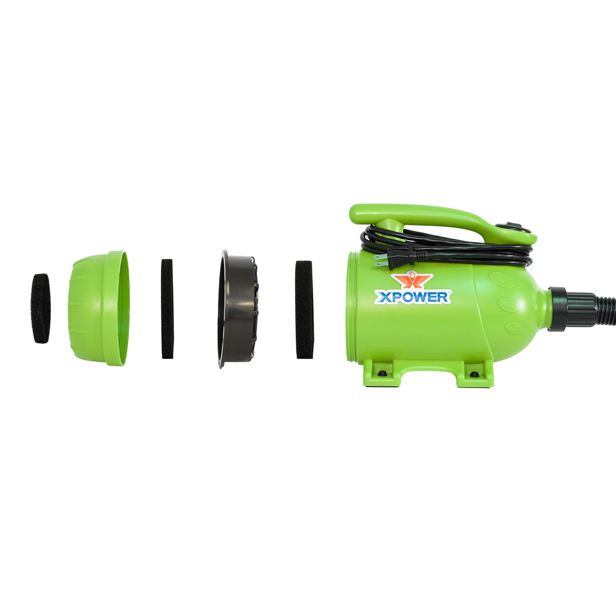 XPOWER B-2 Pro-at-Home Pet Dryer (GREEN)