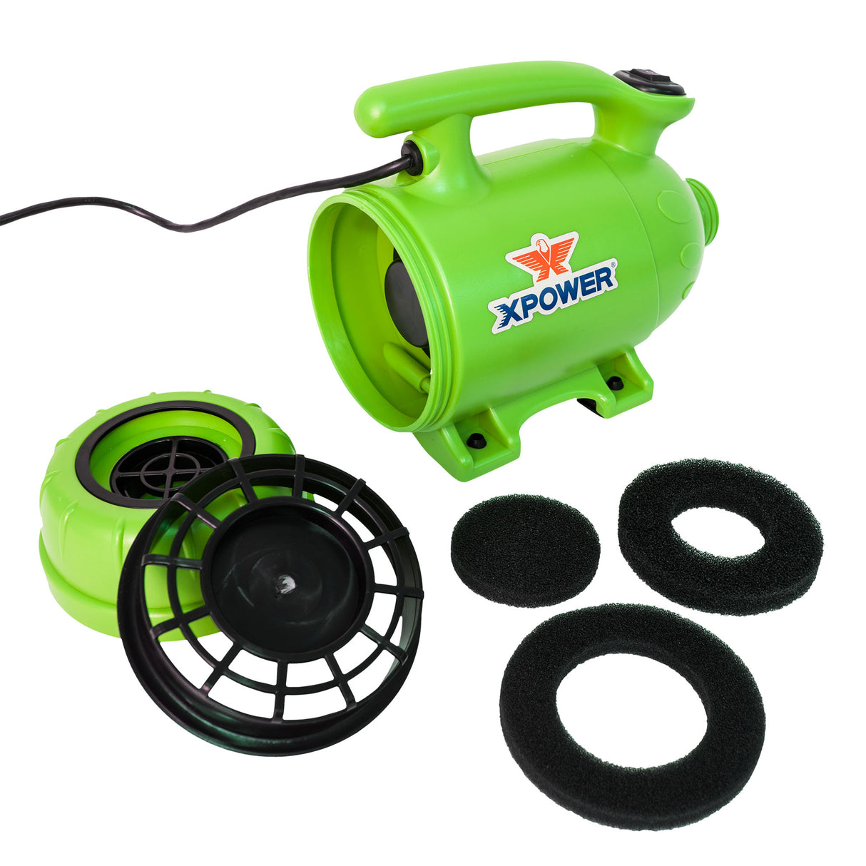 XPOWER B-2 Pro-at-Home Pet Dryer (GREEN)