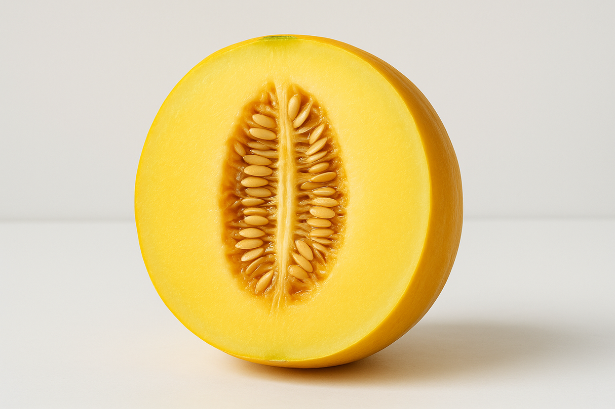HALF A YELLOW MELON