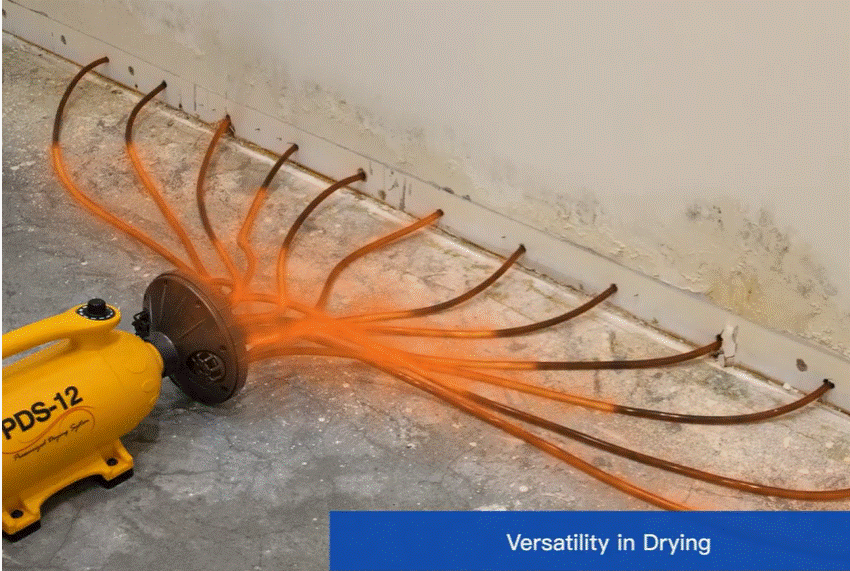 XPOWER Viking PDS-12 Pressurized Wall Cavity Dryer