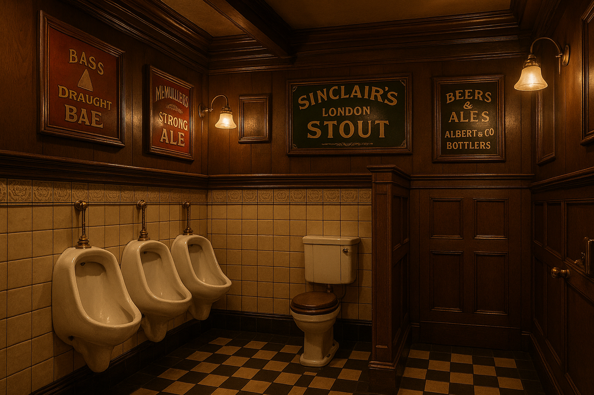 PICTURE OF MALE TOILET IN PUB